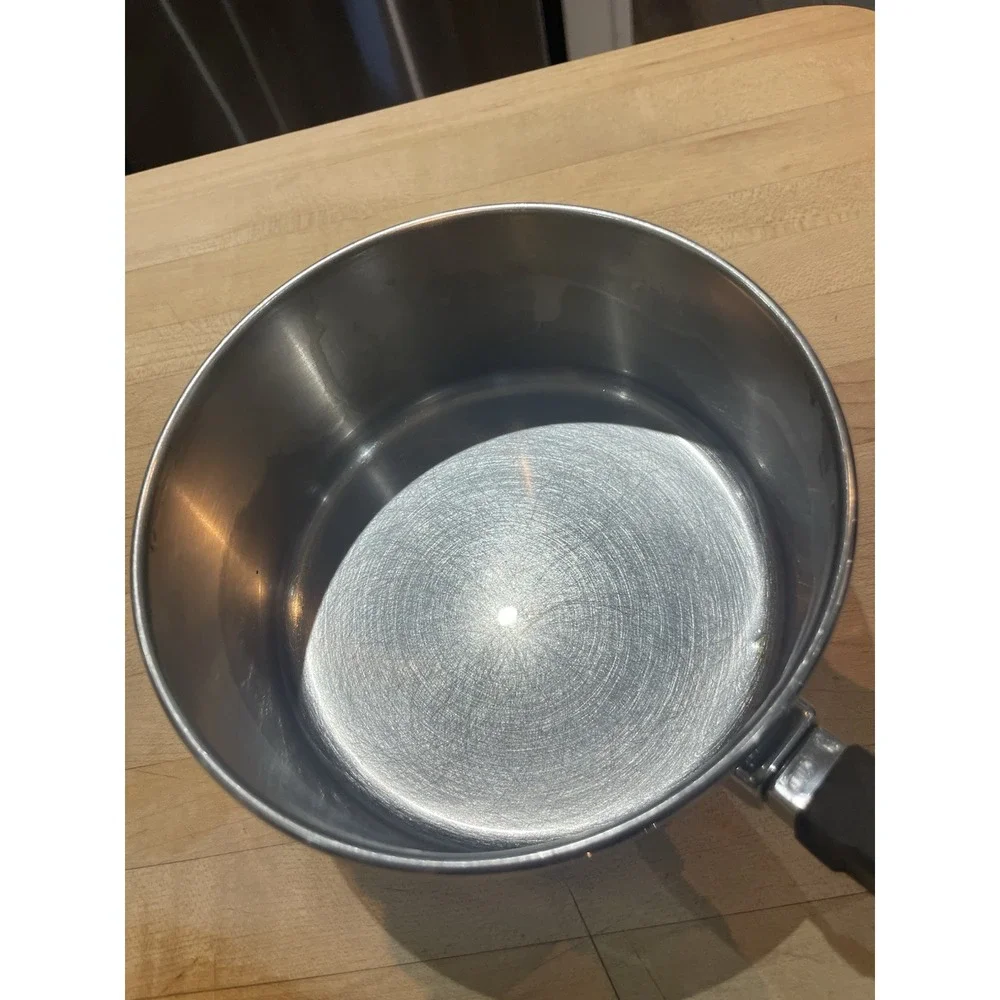 Farberware Stainless Steel 1 Qt Saucepan Pot 18/10 Impact Bonded Base With Lid